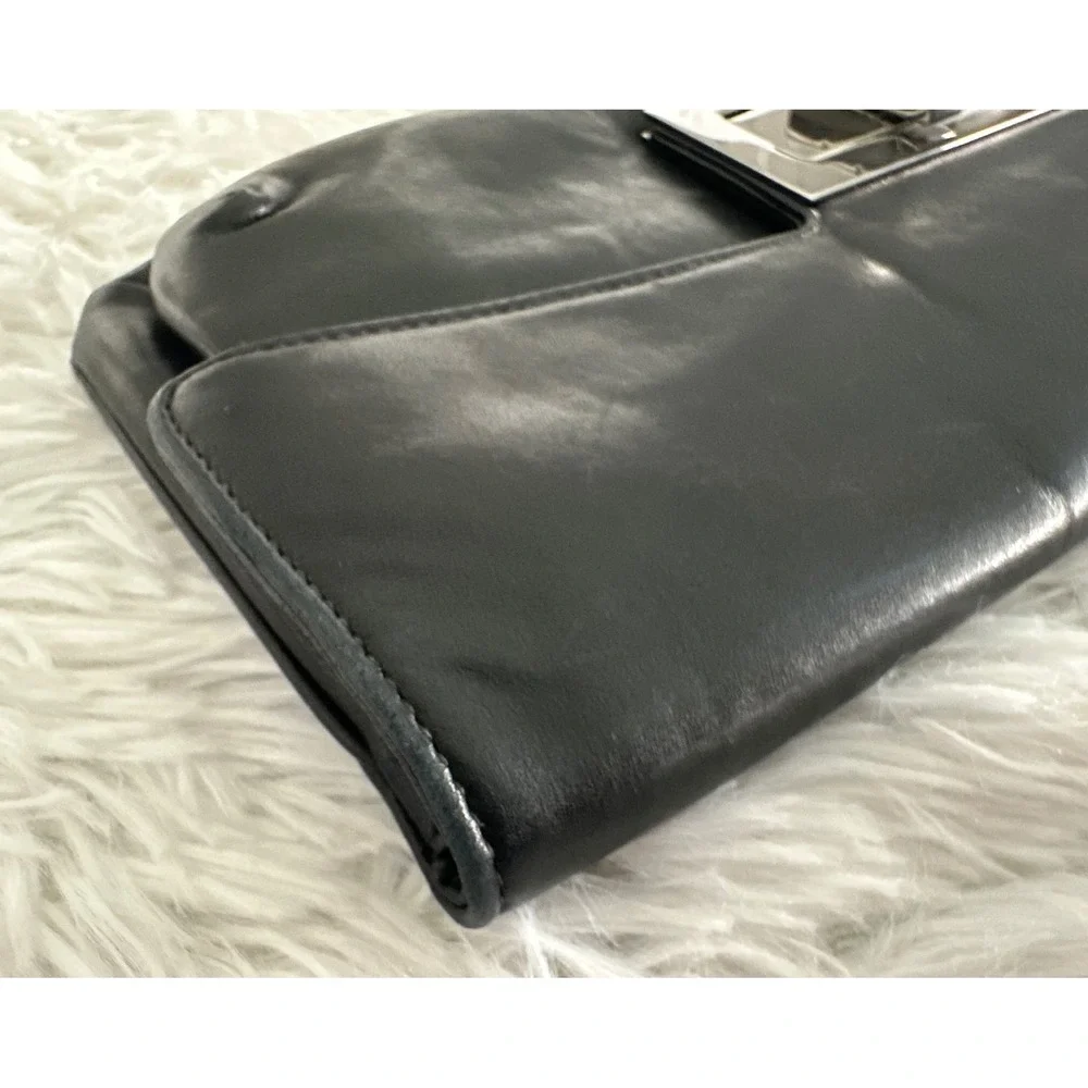 CHANEL Giant Reissue Mademoiselle Lock Flap Lambskin Leather Clutch Bag Handbag